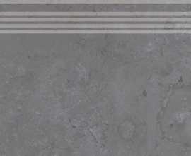 Ступени DD205100R/GR Ступень Про Лаймстоун серый темный натуральный обрезной R10 60х30 от Kerama Marazzi