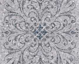 Керамогранит SG632700R Терраццо серый декорированный обрезной 60x60 от Kerama Marazzi