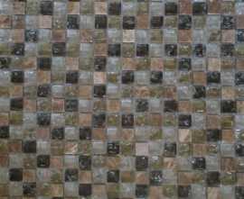Мозаика CC 150 Камень и стекло 30x30 (чип 1.5x1.5) от TonoMosaic