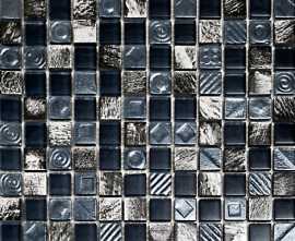 Мозаика MMH 12 Камень и стекло 30x30 (чип 2.3x2.3) от TonoMosaic