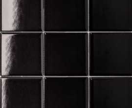 Мозаика MH84000 Black Glossy 97x97 300х300х6 от StarMosaic