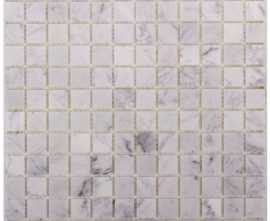Мозаика DAO-636-23-8 Carrara 2.3х2.3 30х30 от DAO