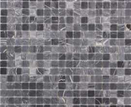Мозаика DAO-638-15-4 Silver Grey камень 1,5х1,5 30х30 от DAO