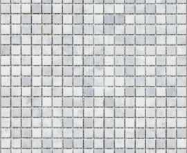 Мозаика DAO-536-15-4 Carrara мрамор 1.5х1.5 30х30 от DAO