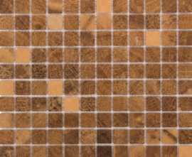 Мозаика DAO-607-23-4 Wooden Yellow камень 2,3х2,3 30х30 от DAO