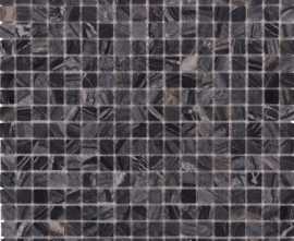 Мозаика DAO-604-15-4 Black Forest камень 1,5х1,5 30х30 от DAO