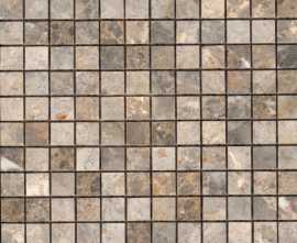 Мозаика LgP 23X23, натуральный мрамор (светло-серый) сетка 30х30 от Натуральный камень
