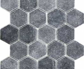 Мозаика Hexagon VBs Tumbled 64X74 305X305X8 от Натуральный камень