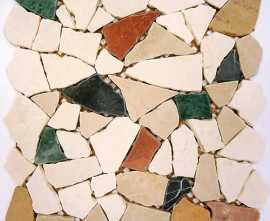 Мозаика Rim II из натурального камня 305*305 от Bonaparte