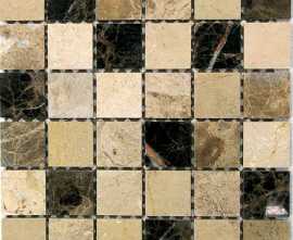 Мозаика Turin-48 из натурального камня 48*48 305*305 от Bonaparte
