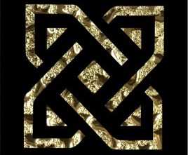 Мозаика Зевс золото 4.8х4.8 от Роскошная мозаика