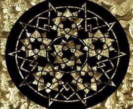 Мозаика Зодиак золото 8х8 от Роскошная мозаика