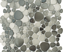 Мозаика Морские камешки 1710 28.5x28.5 от JNJ Mosaic