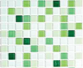 Мозаика Jump Green №5 25*25 300*300 от Bonaparte