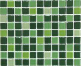 Мозаика Jump Green №1 (dark) Растяжки 25*25 300*300 от Bonaparte