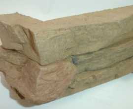 Искусственный камень 1-19-52 Безенгийская стена Угловой элемент 19х9х9.5 от Zikkurat