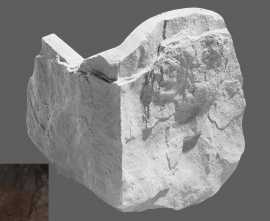 Искусственный камень Угол Бергамо 742 разноразмерный от Leonardo Stone