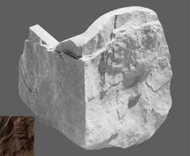 Искусственный камень Угол Бергамо 510 разноразмерный от Leonardo Stone