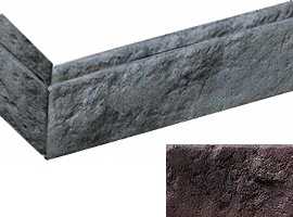 Искусственный камень 162618У Сан Марко коньячный угловой 100x192х62x12-15 от Bergstone