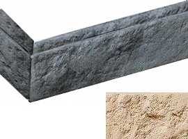 Искусственный камень 162611У Сан Марко кремовый угловой 100x192х62x12-15 от Bergstone