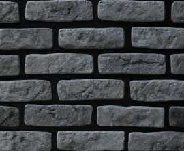 Искусственный камень 162619 Сан Марко черный пепел 210х62x10-14 от Bergstone