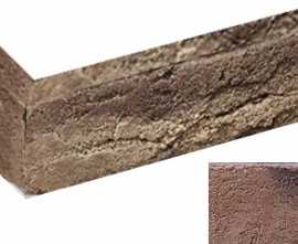Искусственный камень 162413У Флоренция бордовый угловой 100x218х70x17-20 от Bergstone