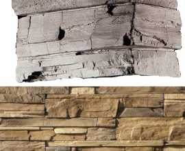 Искусственный камень 201-25 Фьорд Лэнд угол 7х26,5x10 (6х16,5x10) от White Hills