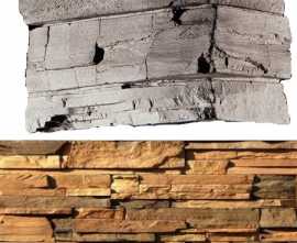 Искусственный камень 200-45 Фьорд Лэнд угол 7х26,5x10 (6х16,5x10) от White Hills