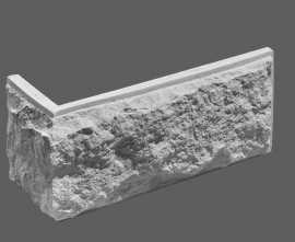 Искусственный камень Угловой элемент Шато 100 33/11x16,7x3 от Leonardo Stone